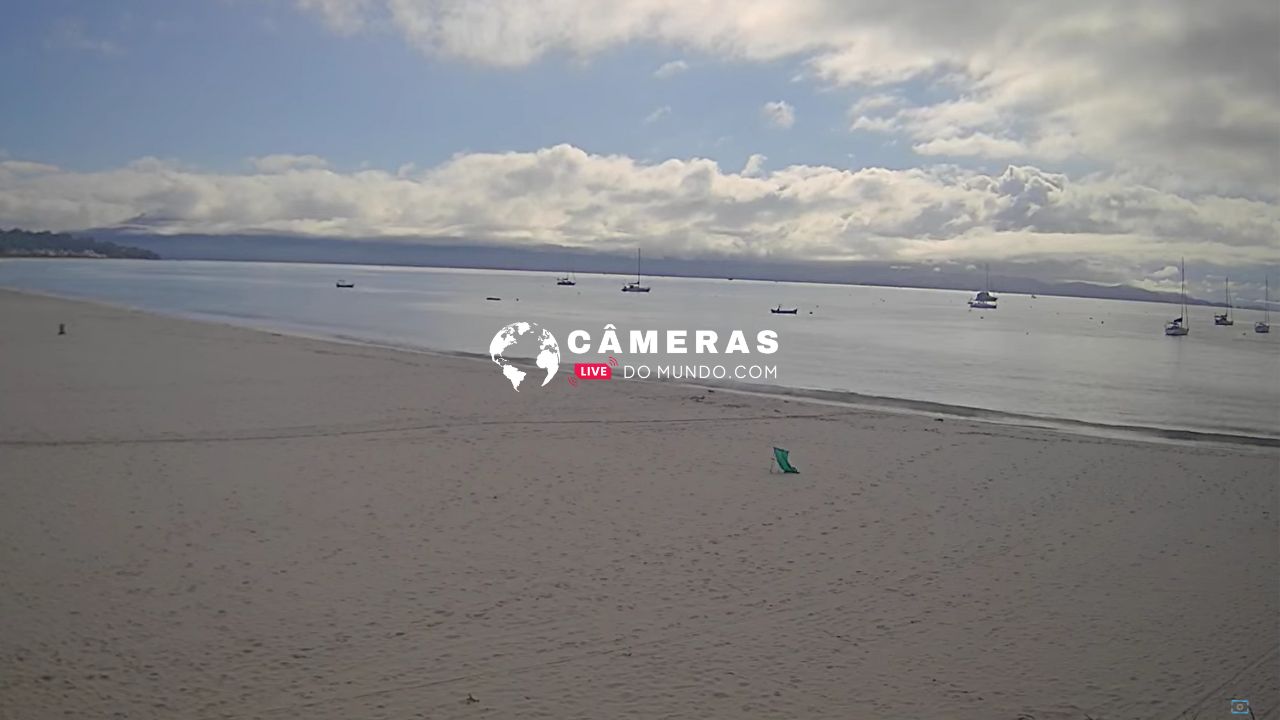 Câmera ao vivo da Praia de Jurerê, Florianópolis.