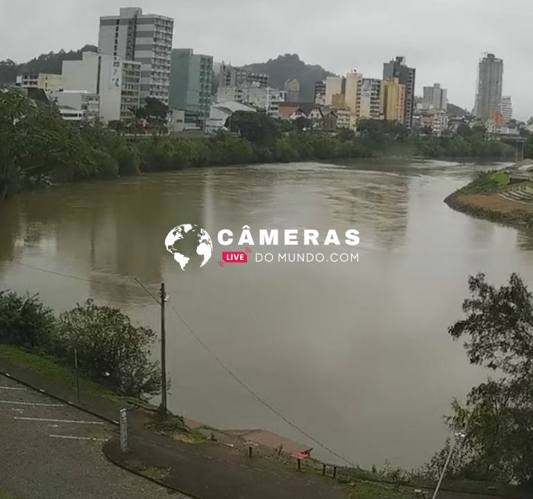 Câmera ao vivo Rio Itajaí-Açu, Blumenau, Santa Catarina.