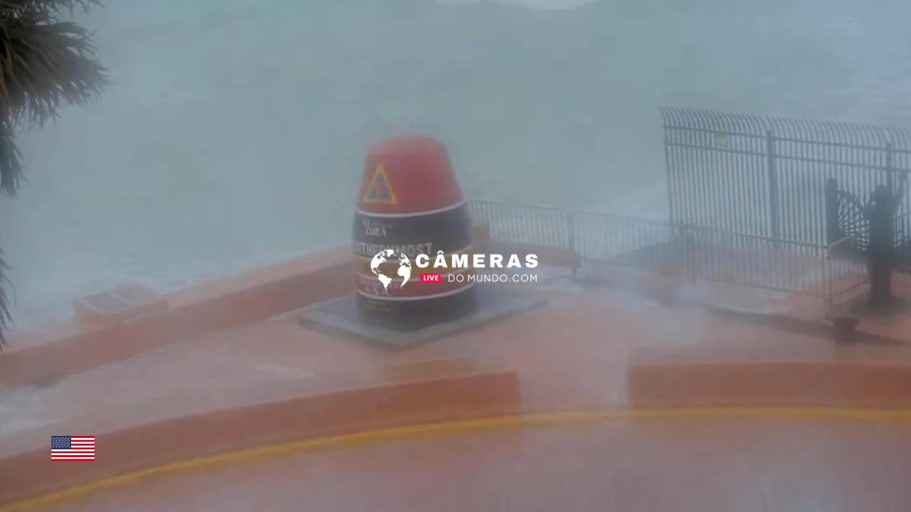 Live webcam Southernmost Point, Key West, Florida.