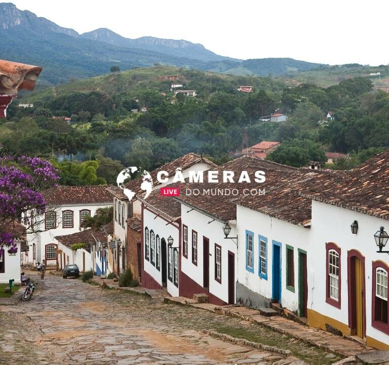 Câmeras ao vivo em Tiradentes, Minas Gerais.