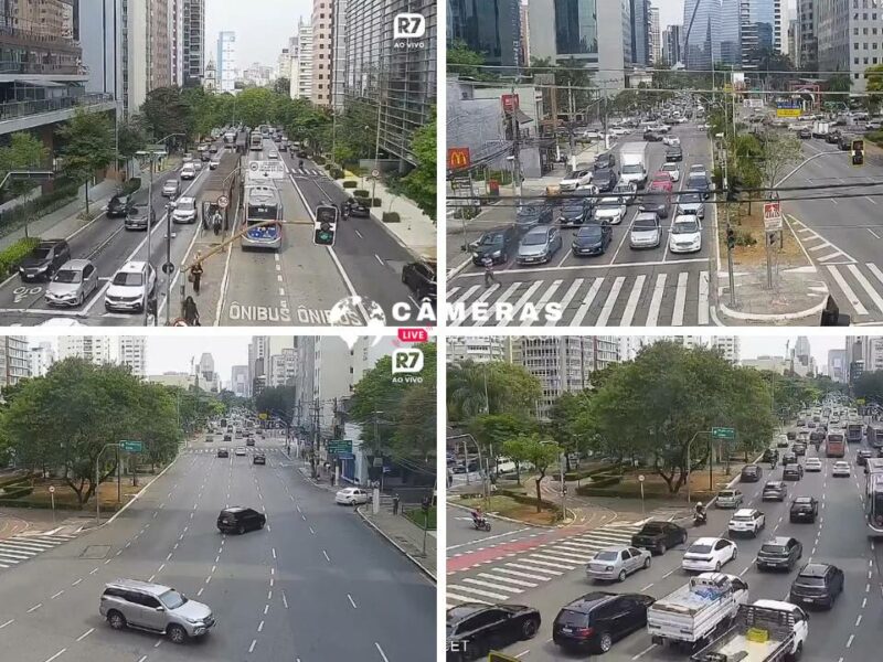 Trânsito em São Paulo ao Vivo.