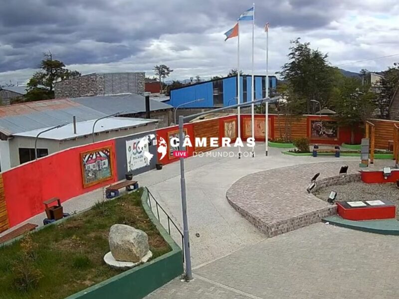 Câmera ao vivo de Tolhuin, Argentina.