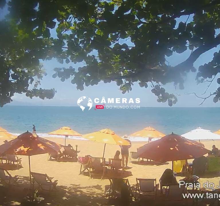 Câmera ao vivo Praia do Jabaquara, Ilhabela.