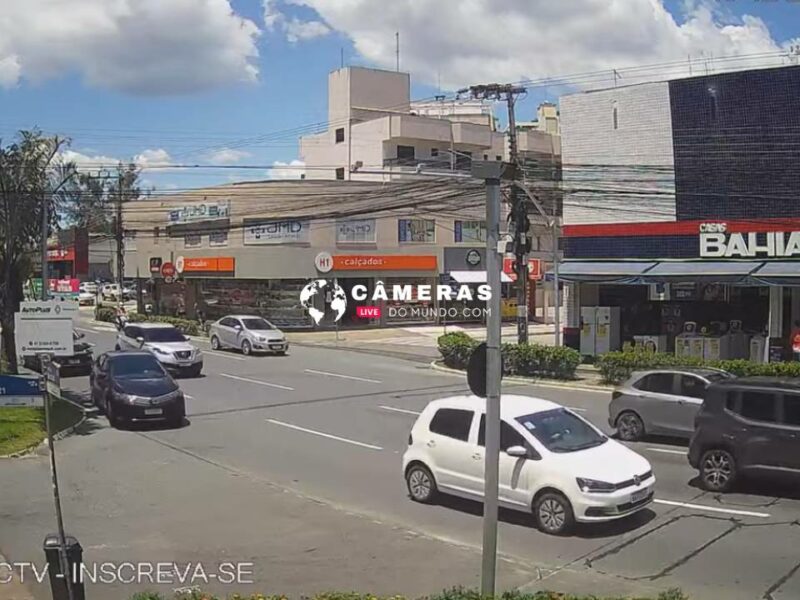 Câmera ao vivo Av. dos Estados, Balneário Camboriú.