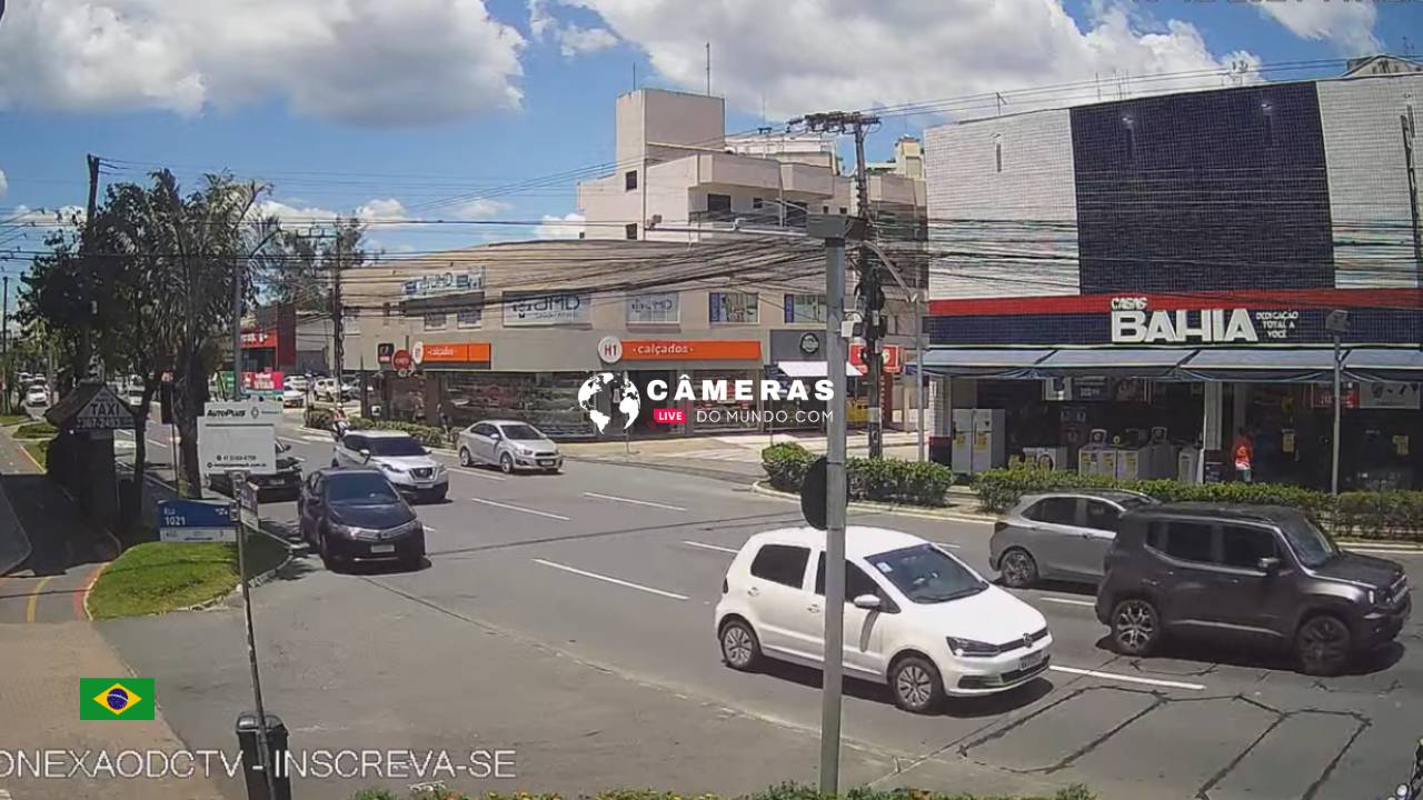 Câmera ao vivo Av. dos Estados, Balneário Camboriú.