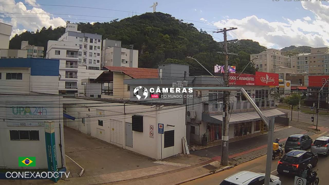 Cristo Luz, Balneário Camboriú ao vivo.