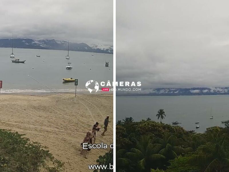 Câmeras ao vivo Praia da Armação, Ilhabela.