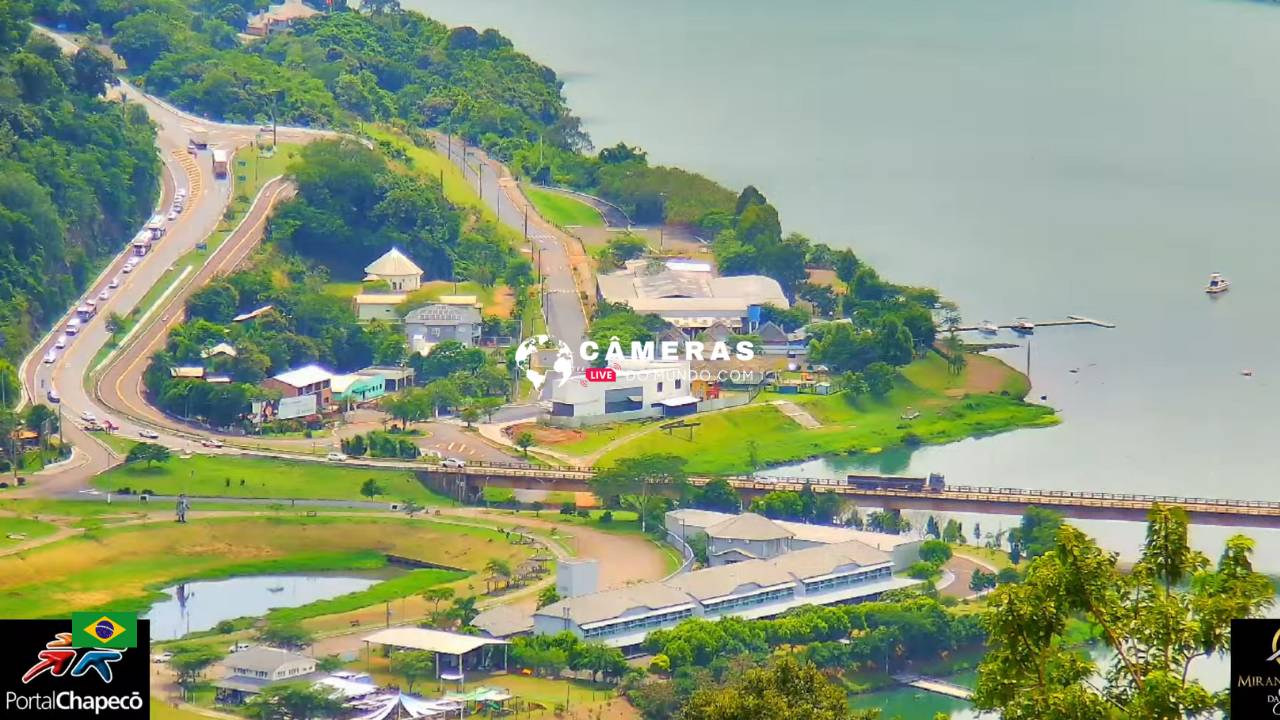 Câmera ao Vivo Ponte Goio-Ên - Divisa SC e RS, Chapecó.