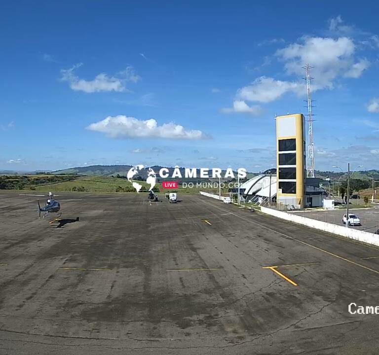 Câmeras ao vivo Aeroporto de Varginha - MG.