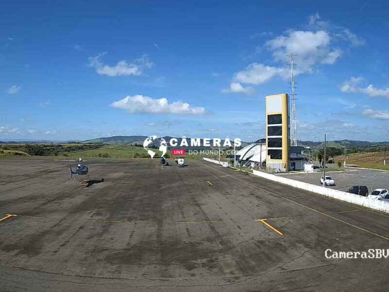 Câmeras ao vivo Aeroporto de Varginha - MG.