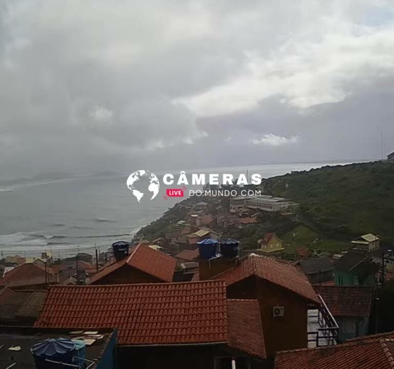 Câmera ao vivo do Farol de Santa Marta em Laguna, Santa Catarina.