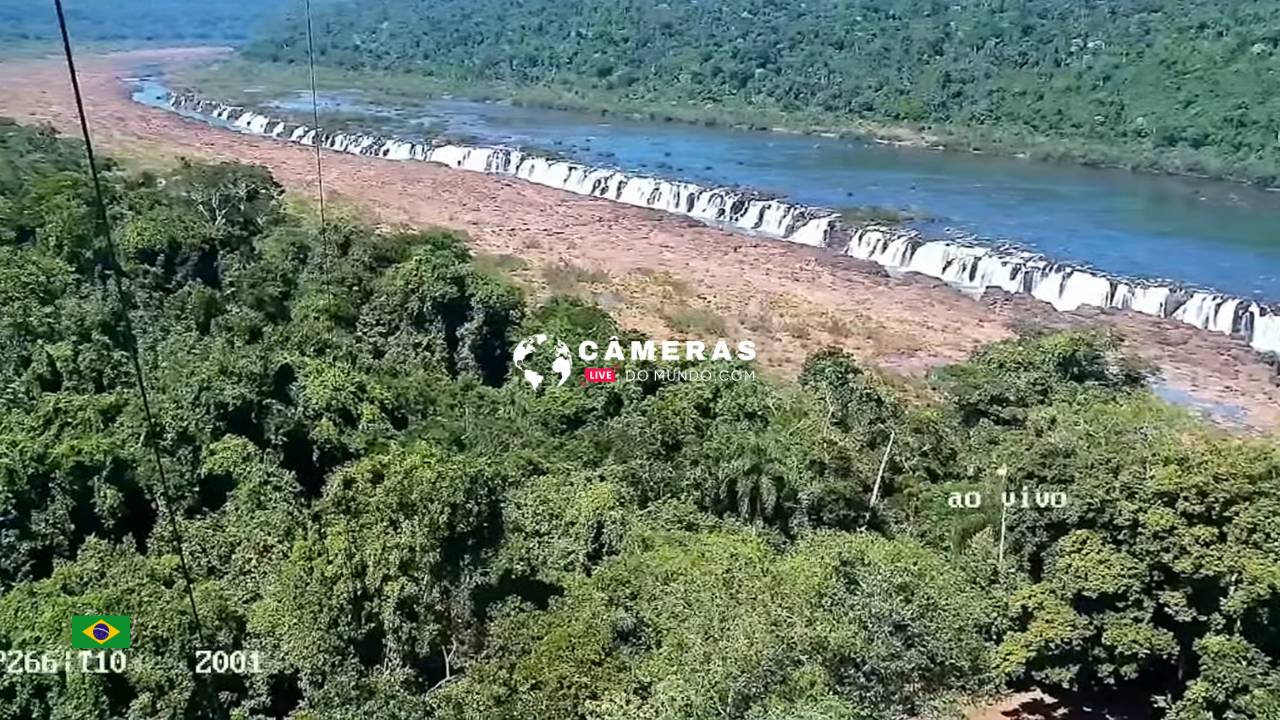 Câmera ao vivo Salto do Yucumã, Parque Estadual do Turvo.