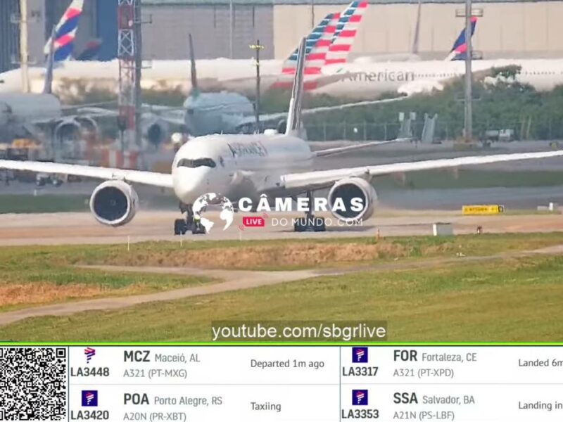 Aeroporto de guarulhos ao vivo