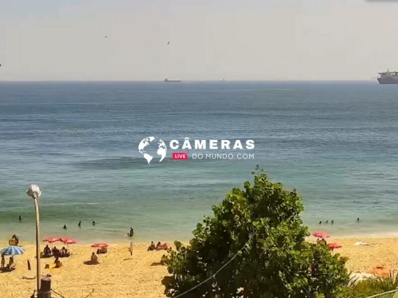 Câmeras ao vivo Praia de Itacoatiara no Rio de Janeiro.