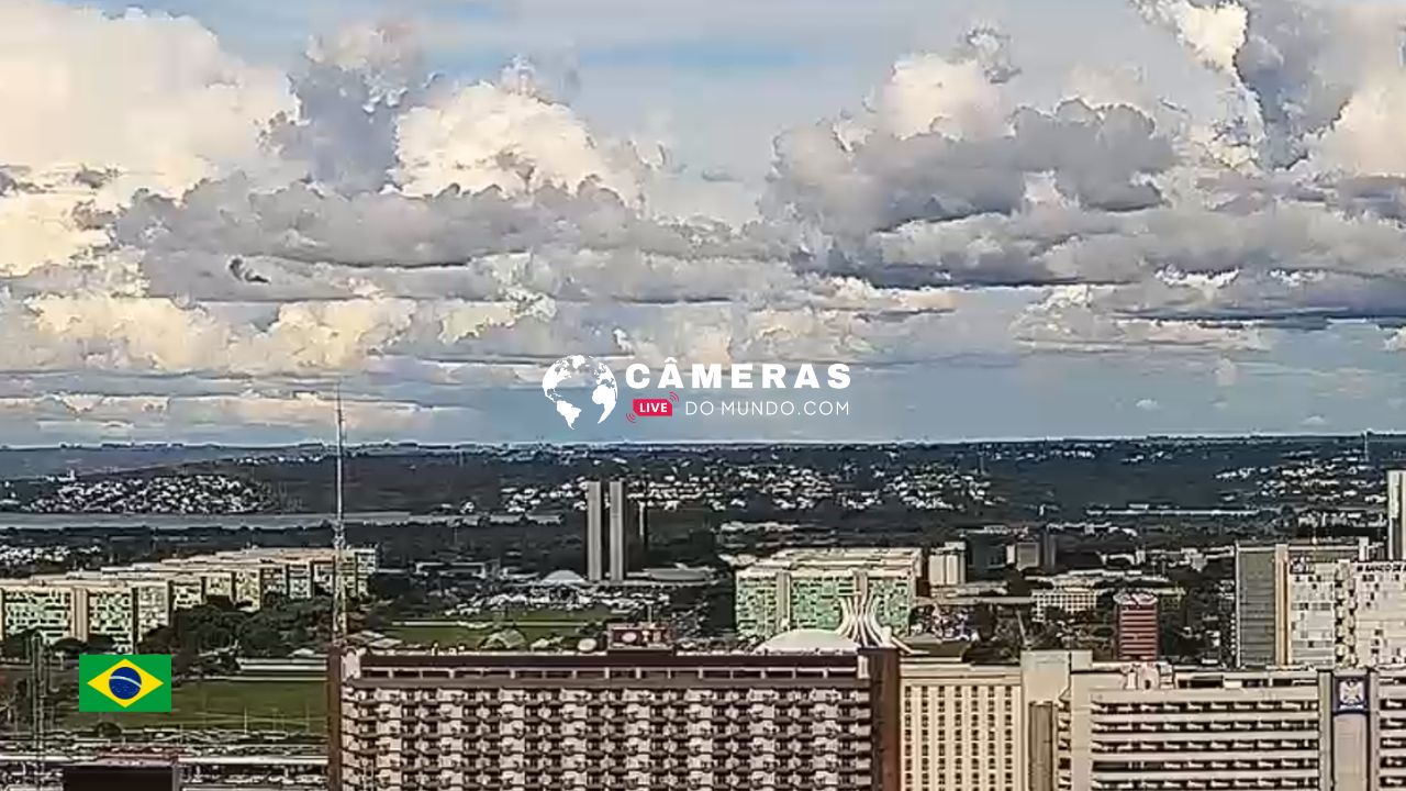 Câmera ao vivo Esplanada dos Ministérios, Brasilia.