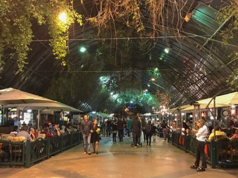 Câmera ao vivo da Rua Coberta em Gramado no Rio Grande do Sul.