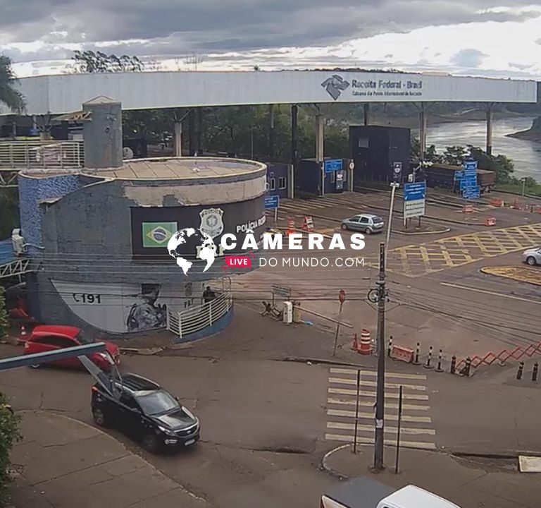 Câmera ao vivo Aduana em Foz do Iguaçu.