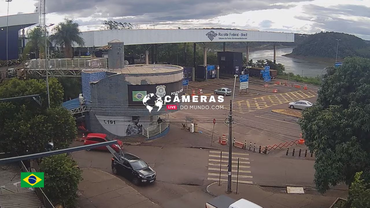 Câmera ao vivo Aduana em Foz do Iguaçu.