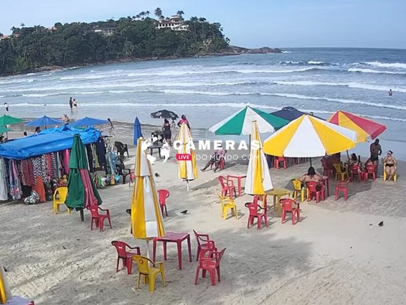 Câmera ao Vivo Praia do Tenório, Ubatuba.