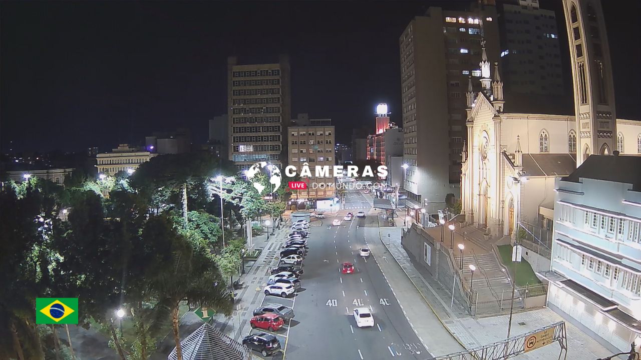 Câmera ao vivo rua Sinimbu, Caxias do Sul.