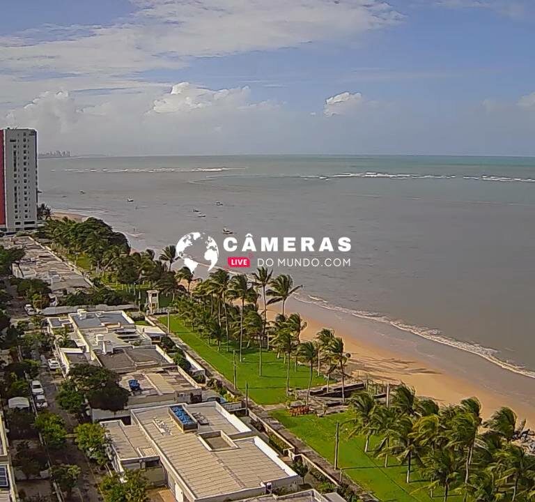 Câmeras ao vivo Praia de Candeias, Jaboatão.