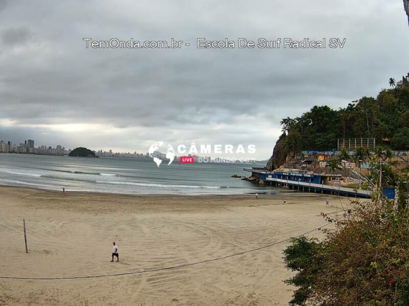 Câmera ao Vivo Ilha Porchat, São Vicente.