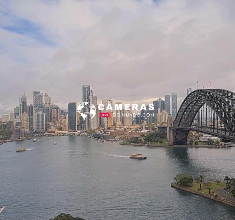 Câmera ao vivo Porto Sydney, Australia.