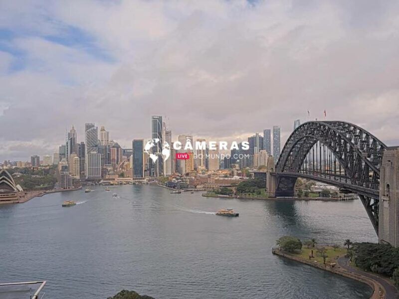 Câmera ao vivo Porto Sydney, Australia.