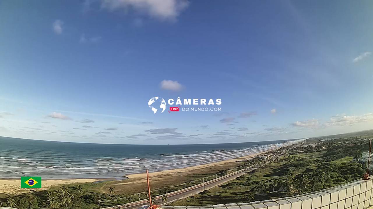 Câmera ao Vivo da Praia de Aruana.