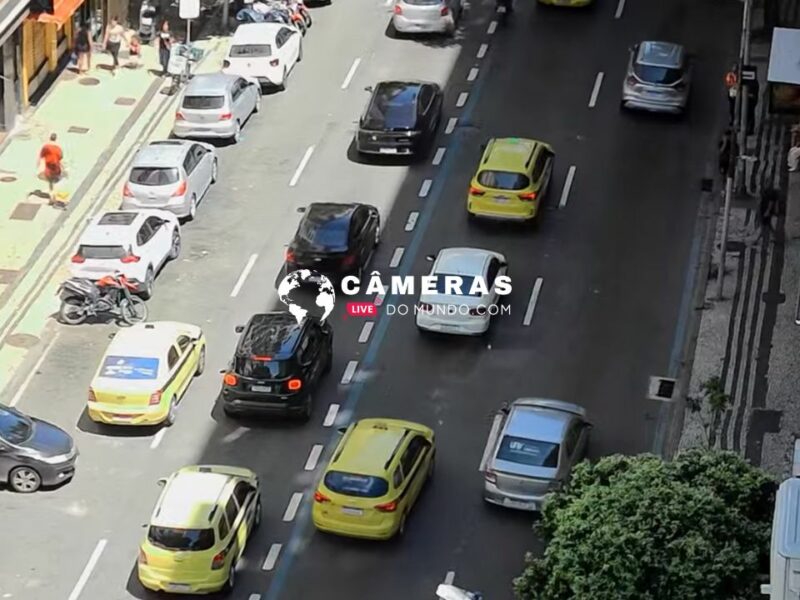 Câmera ao vivo Avenida Barata Ribeiro, Copacabana.
