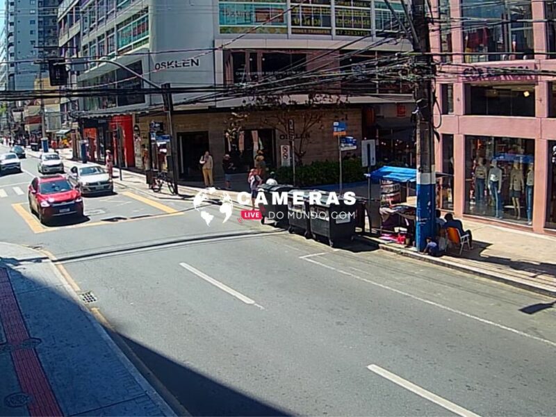 Câmera ao vivo na Avenida Brasil, Balneário Camboriú
