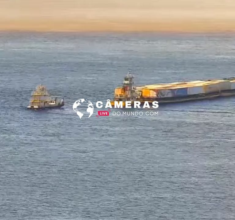 Câmera ao vivo do Rio Amazonas e Rio Negro em Manaus.