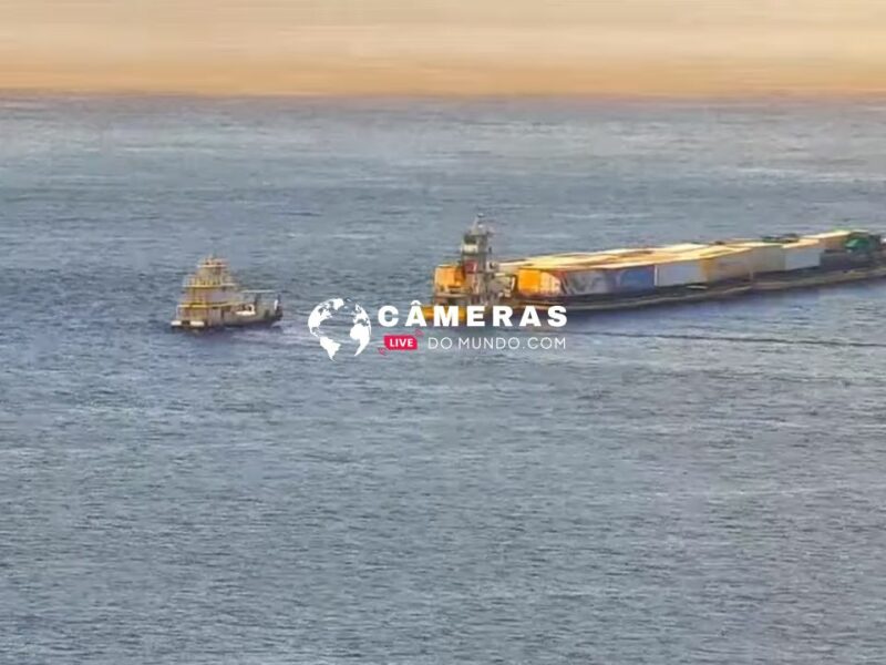 Câmera ao vivo do Rio Amazonas e Rio Negro em Manaus.