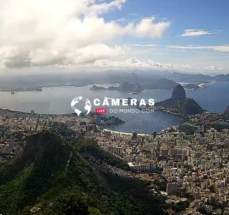 Câmera ao vivo Mirante do Corcovado, Rio de Janeiro