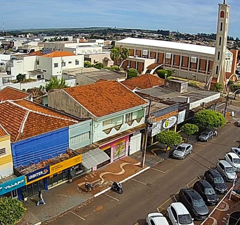 Câmera ao Vivo Panorâmica do Centro de Goioerê PR