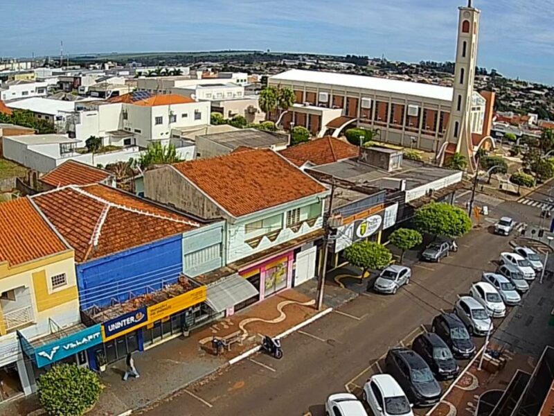Câmera ao Vivo Panorâmica do Centro de Goioerê PR
